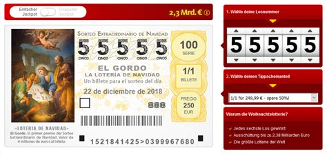 lotterie spanien gewinnzahlen